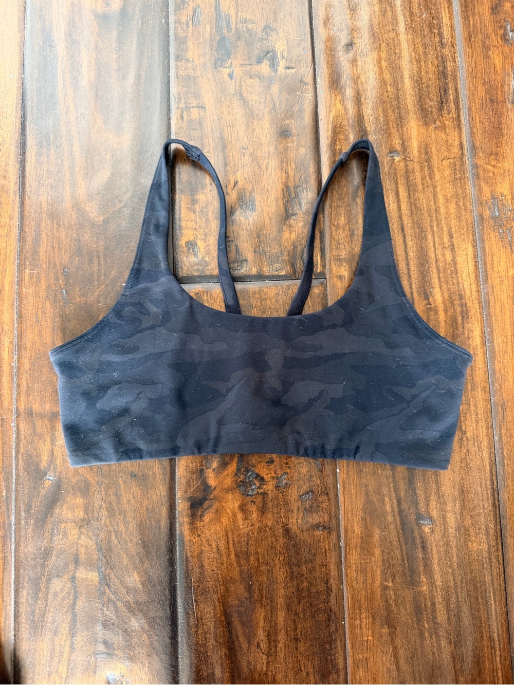Vuori Black Camouflage Sports Bralette